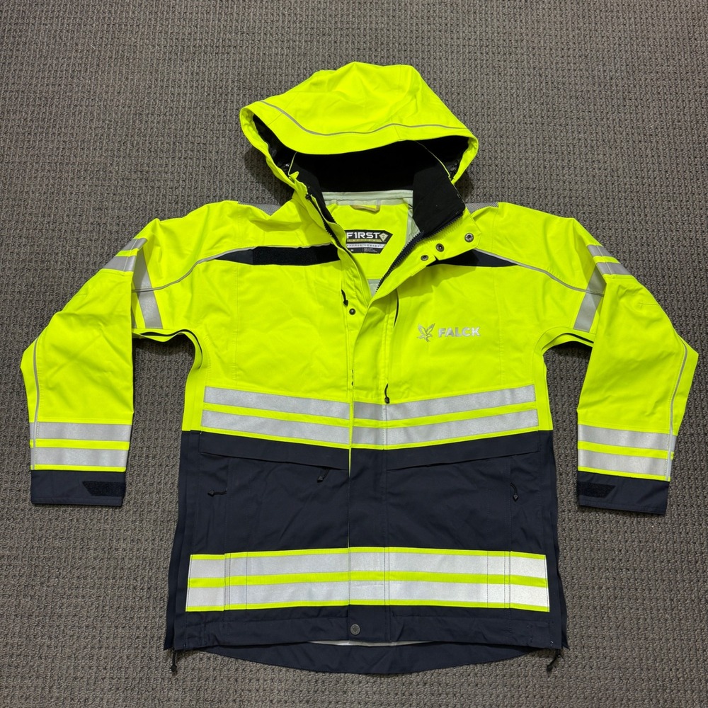 First Tactical Tactix Series Hi Vis Parka Mens Medium Yellow Black ANSI Class 2